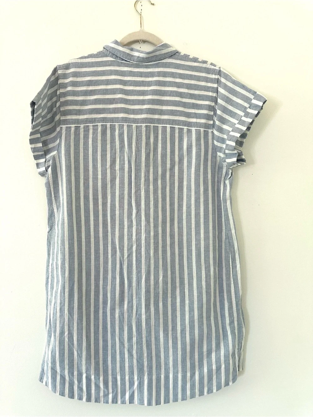 J.Crew Striped linen shirt-dress